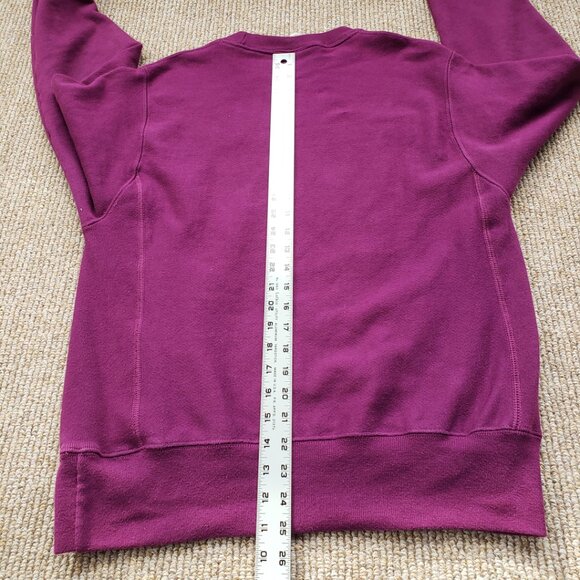Champion Reverse Weave Sweatshirt Magenta Purple Small - Picture 8 of 8